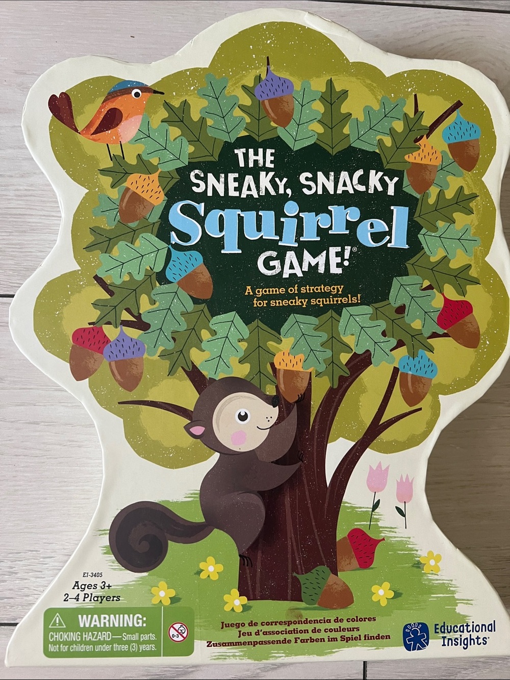 The Sneaky, Snacky Squirrel Game